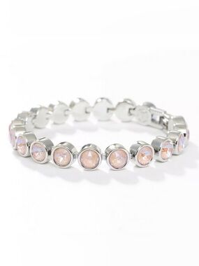 💗Dusty Pink Delite Ice bracelet ~ Touchstone Crystal by Swarovski🌸
